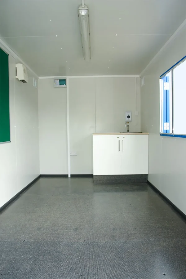 12Ft x 7Ft 6in Steel Mobile Anti-Vandal Office Cabin - Image 3