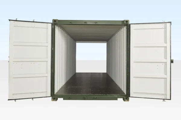 40Ft X 8Ft One Trip Tunnel Container Double End Door