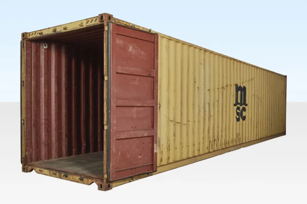 40Ft X 8Ft Used Shipping Container High Cube - Image 3